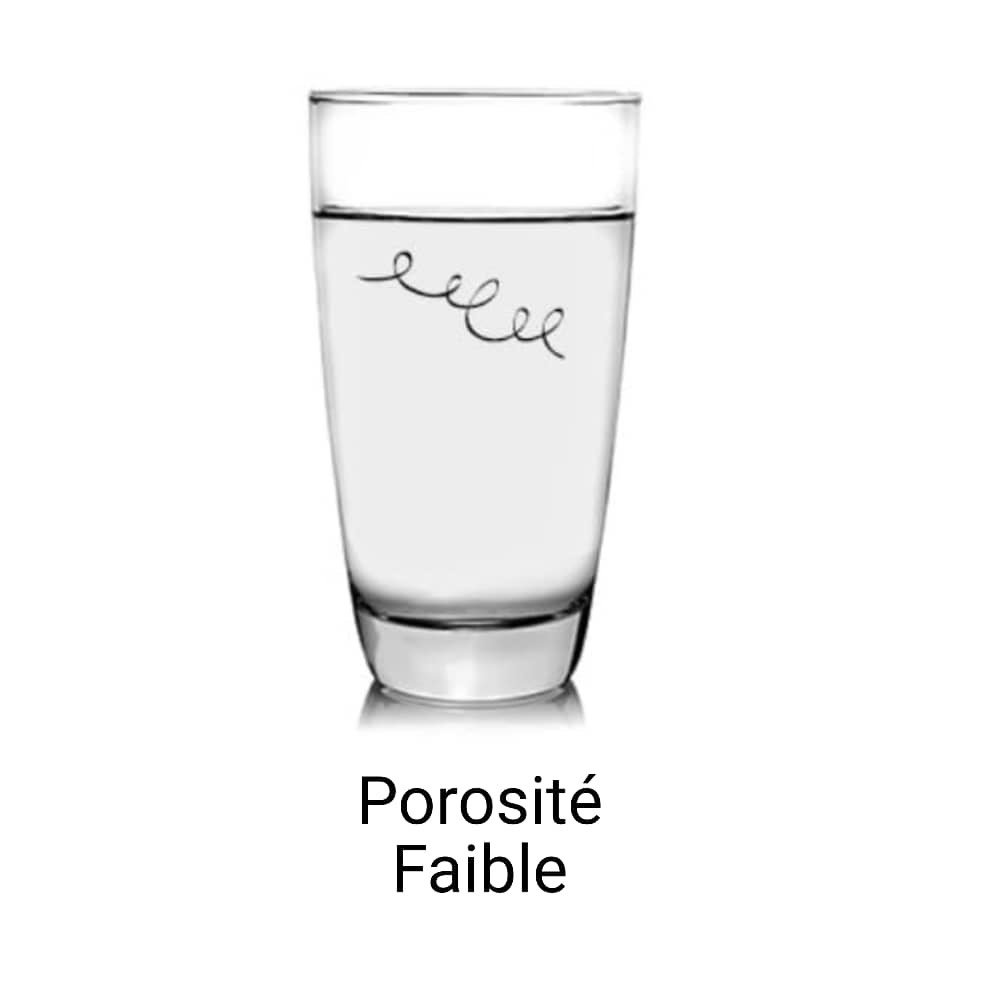 Cheveux à faible porosité